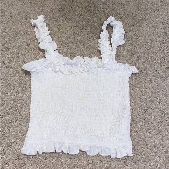 Brandy Melville Tops - ruffle tank top